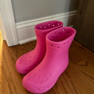 UGG Kids Bright Pink Rain Boots